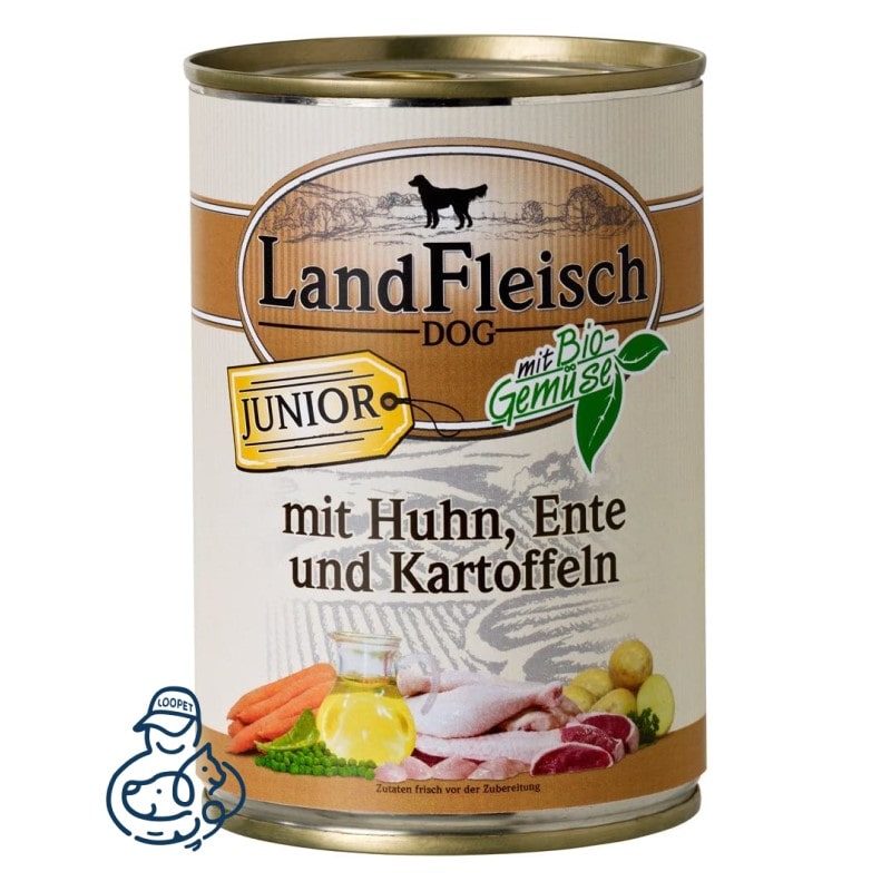 landfleisch dog canned food 2 min