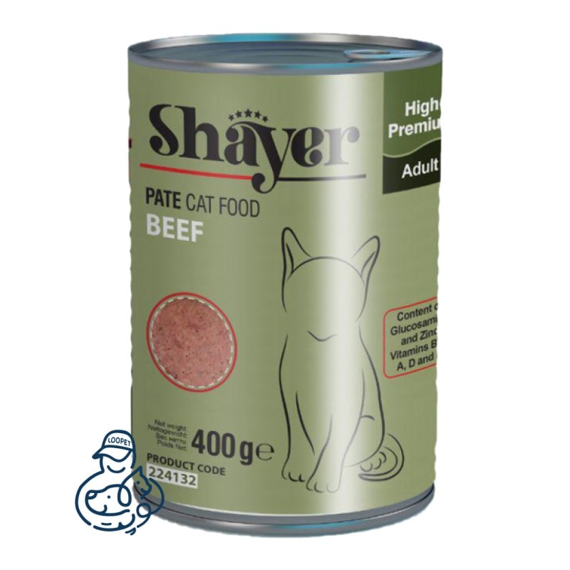 shayer cat canned food 400gr 2 min