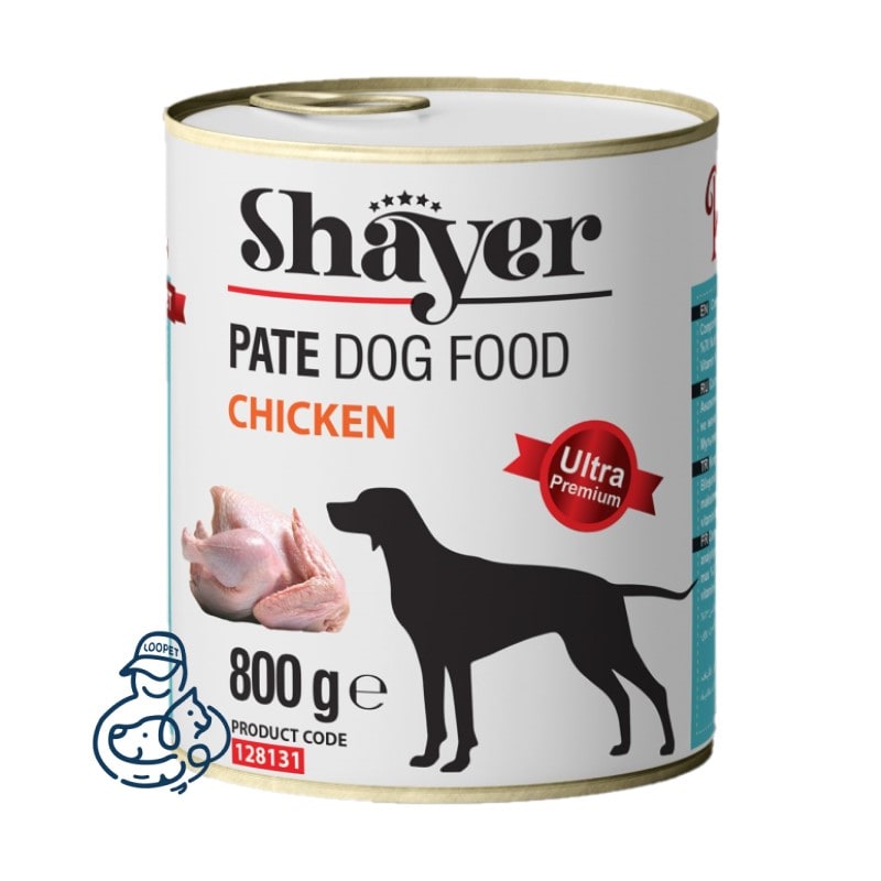 shayer dog canned food 800gr 1 min